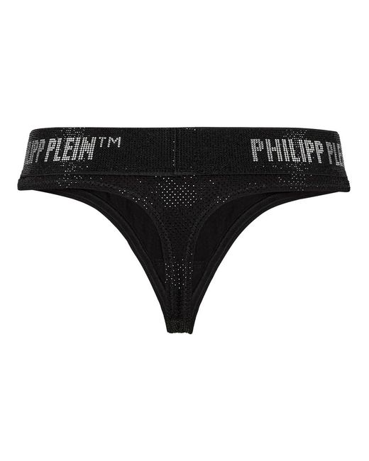 Philipp Plein Thong in het Black