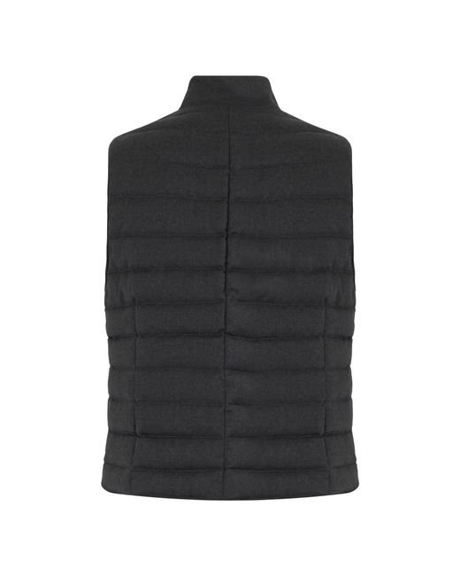 Moorer Black Waistcoats for men