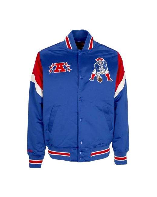 Bomber Jackets di Mitchell & Ness in Blue da Uomo