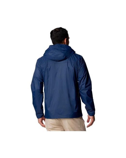 Columbia Jassen ,Blauw ,Blauwe Waterdichte En Ademende Jas in het Blue voor heren