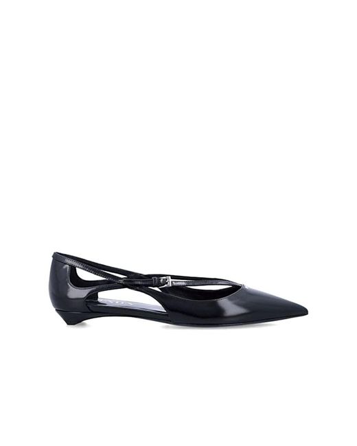 Prada Blue Ballerinas