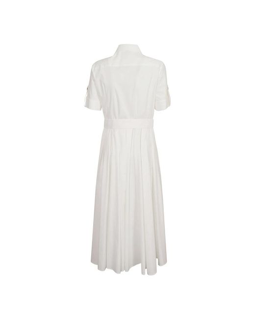 Fay White Shirt Dresses
