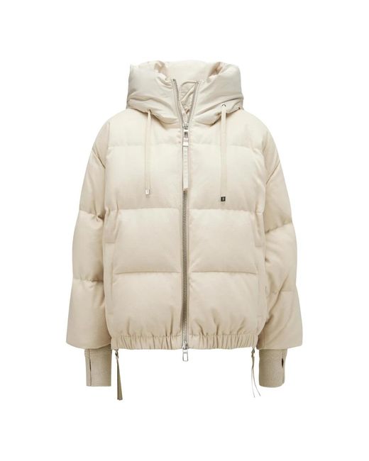 DUNO Down Jackets in het Natural