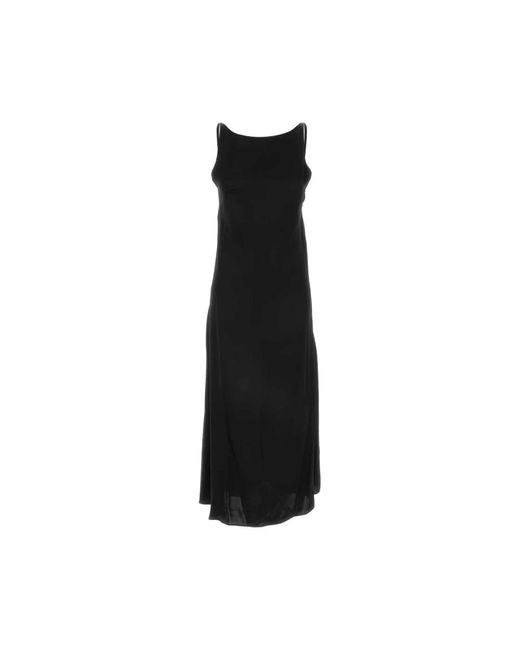 A.P.C. Satijnen Junia Jurk in het Black