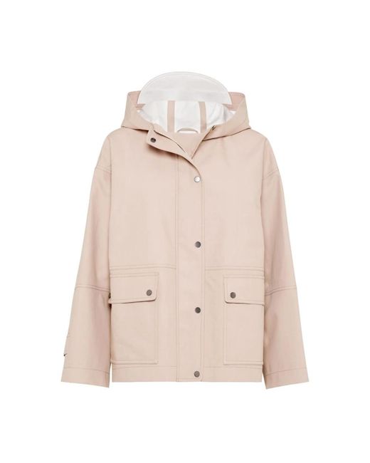 Light Jackets Brunello Cucinelli de color Natural