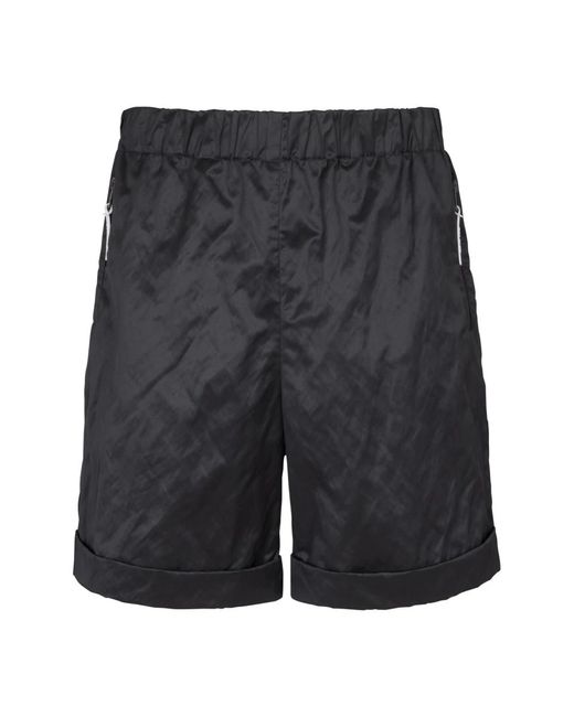 Nylon shorts di Balmain in Black da Uomo