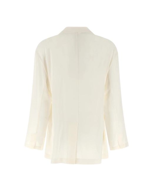 Brunello Cucinelli White Blazers