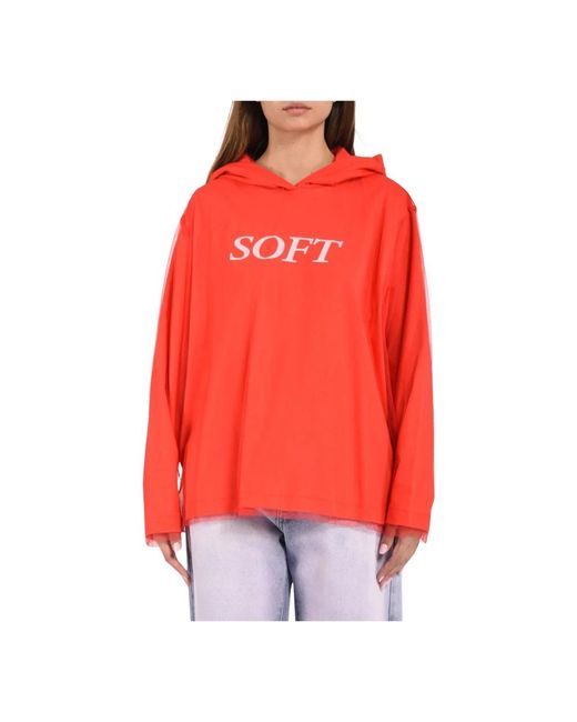 Hoodies MSGM de color Red