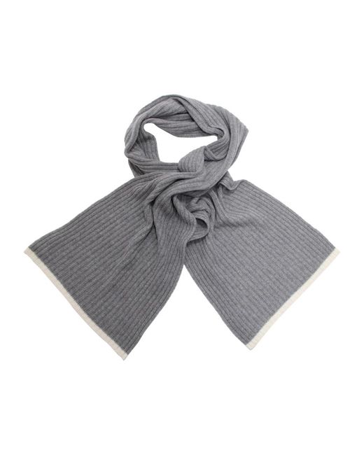 R'osi Gray Winter Scarves for men