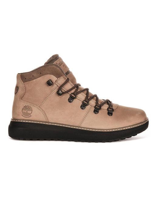 Timberland Brown Lace-Up Boots for men
