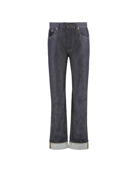 Bottega Veneta Gray Boot-Cut Jeans
