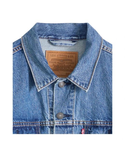 Levi's Trucker Jacket in het Blue voor heren