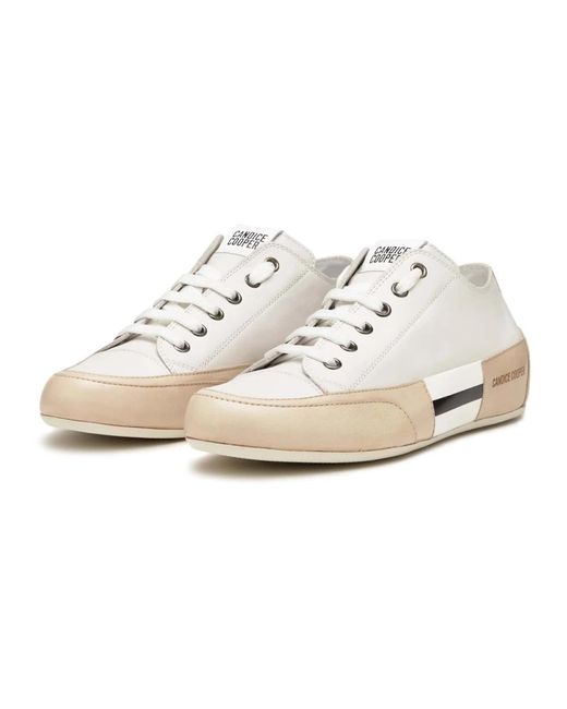 Candice Cooper White Sneakers rock patch s