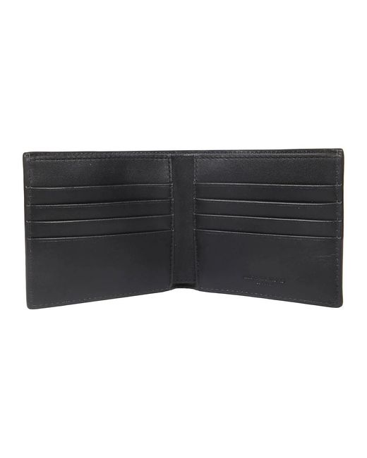 Michael Kors Schlanke ledergeldbörse in Black für Herren