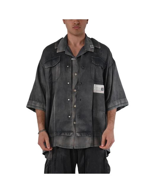 Shirts > short sleeve shirts Maison Mihara Yasuhiro pour homme en coloris Black
