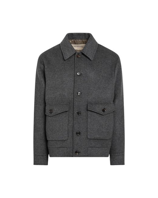 Valentino Garavani Gray Light Jackets for men