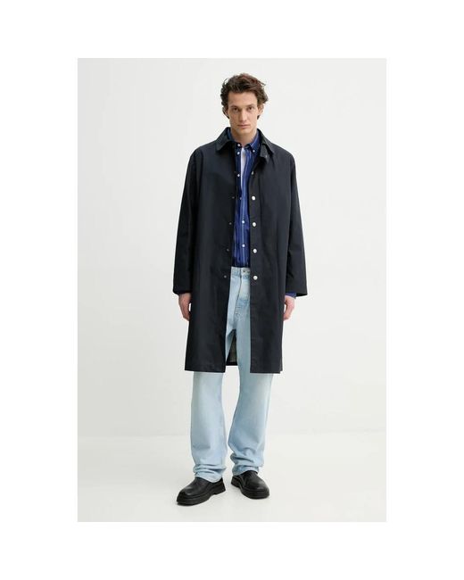 A.P.C. Arthur Mac Coat in Blue für Herren