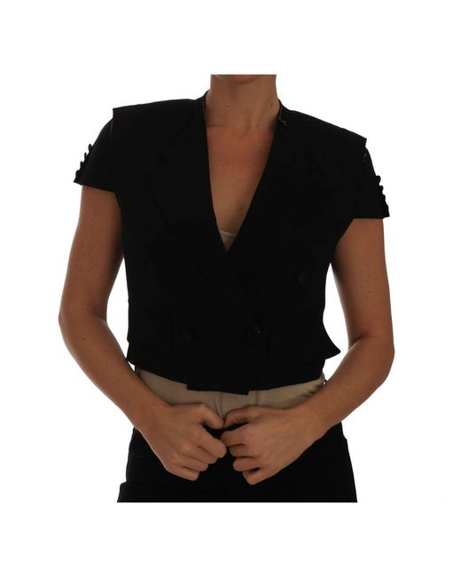 Dolce & Gabbana Black Blouses