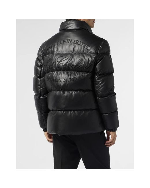 Down Jackets Philipp Plein de hombre de color Black
