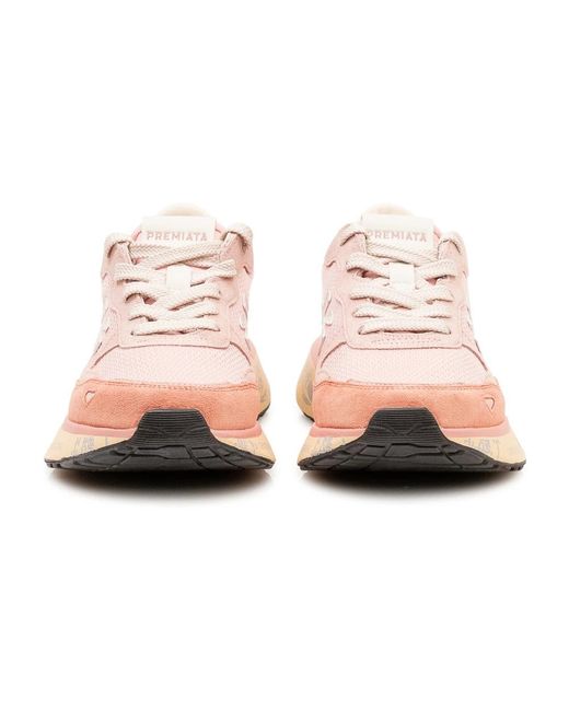 Premiata Pink Sneakers