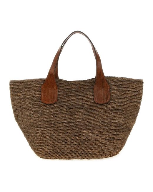 IBELIV Brown Shopping Bags