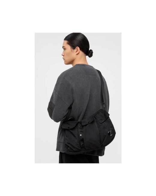 Cross Body Bags di C P Company in Black da Uomo