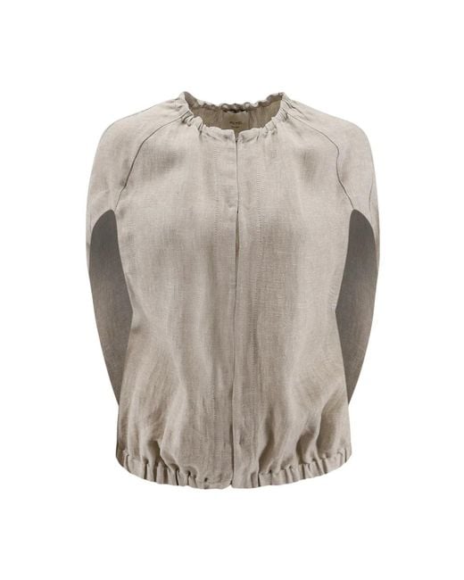 Alysi Gray Blouses