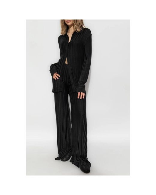 Tom Ford Black Wide Trousers