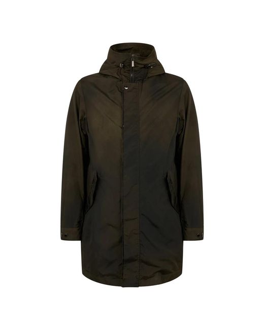 Parkas Moorer de hombre de color Black