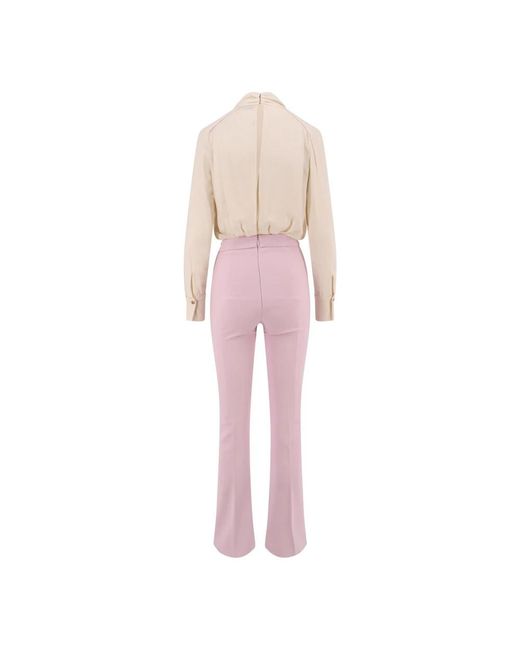 Elisabetta Franchi Pink Jumpsuits