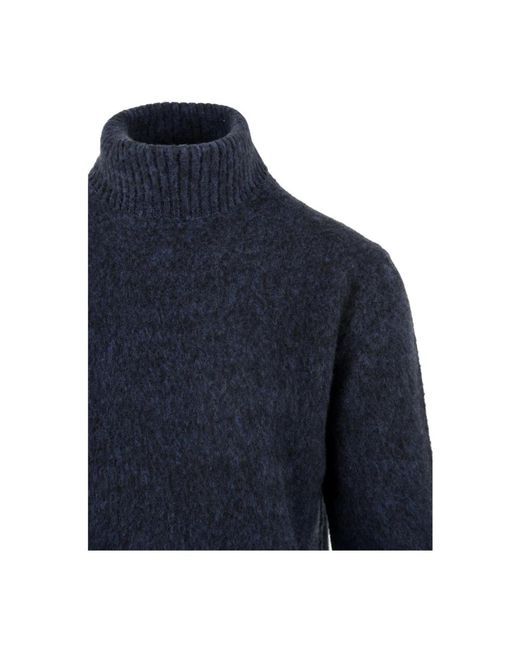 FILIPPO DE LAURENTIIS Blue Turtlenecks for men