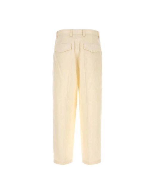 Straight Trousers Jil Sander de hombre de color Natural