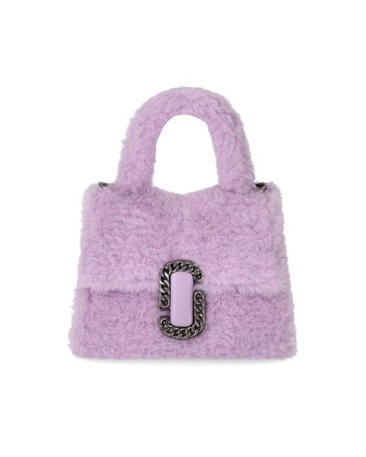 Handbags Marc Jacobs de color Purple
