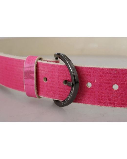 John Galliano Red Belts