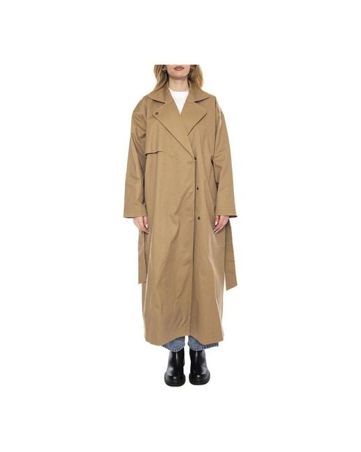 Trench Coats Minimum de color Natural
