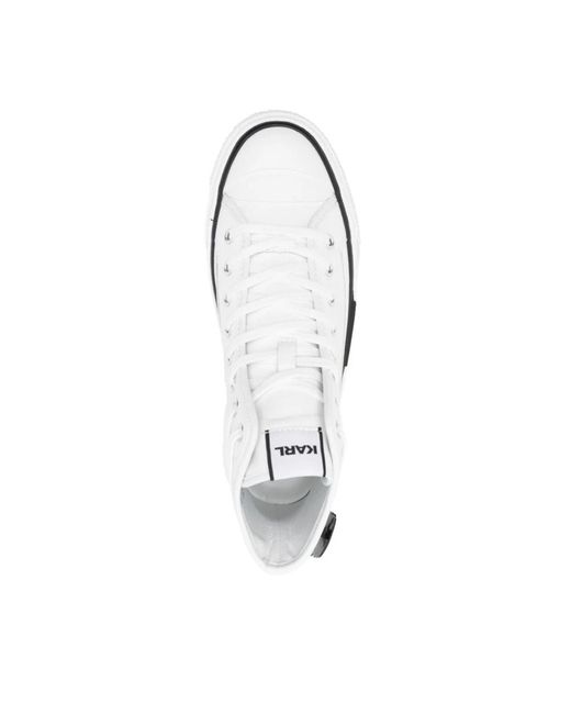Karl Lagerfeld White Stylische sneakers für männer und frauen