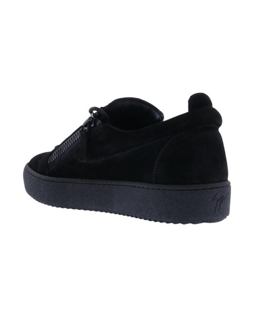 Giuseppe Zanotti Black Sneakers for men