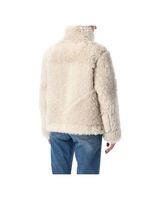 Urbancode Natural Faux Fur & Shearling Jackets