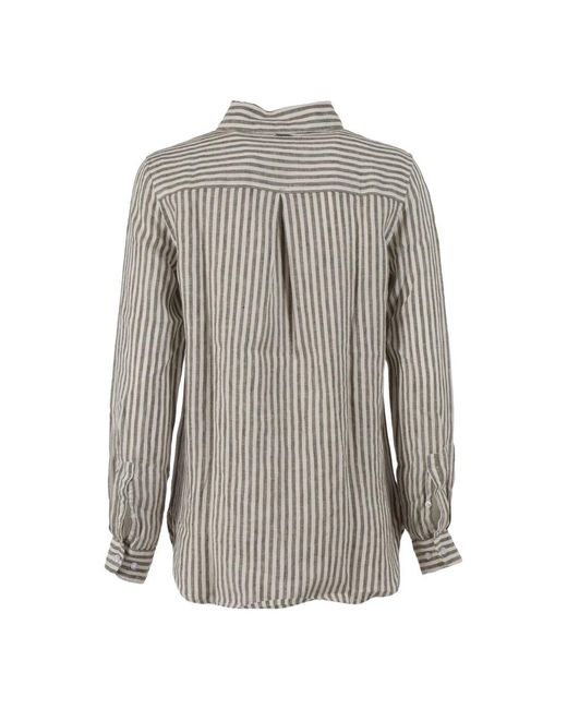 Barbour Camicia Marine in het Gray