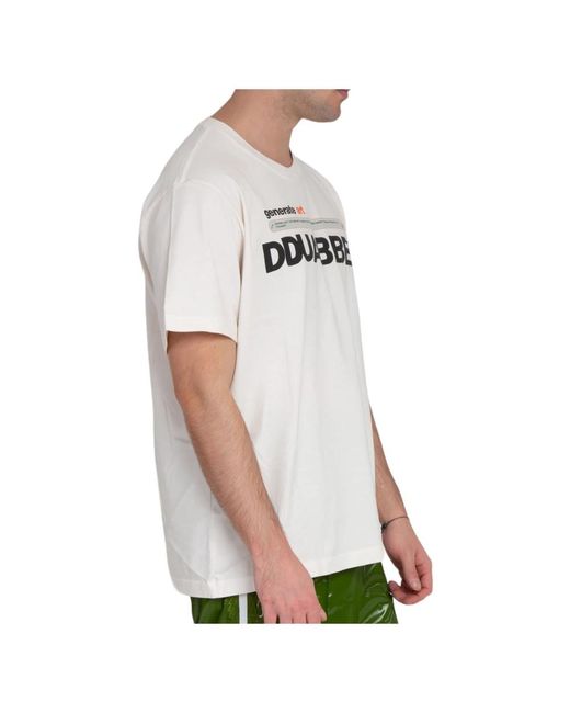Doublet Ai-generiertes logo-t-shirt in White für Herren