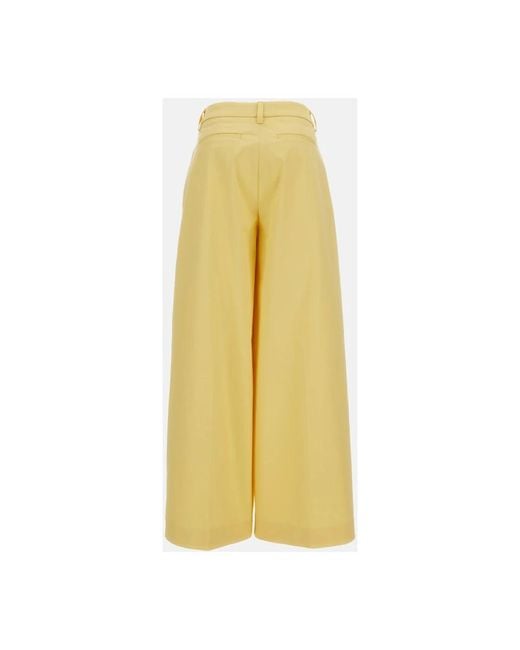 Thelatest Yellow Wide Trousers