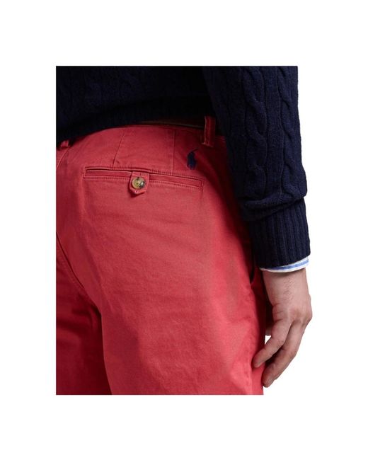 Ralph Lauren Red Casual Shorts for men