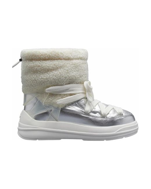 Moncler Gray Winter Boots