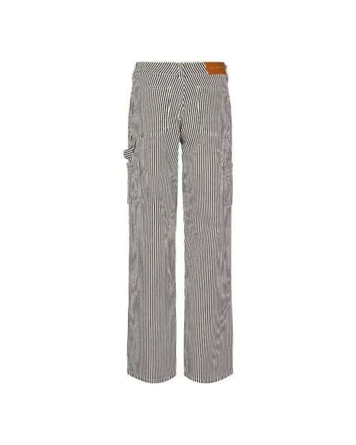 Sofie Schnoor Gray Straight Trousers