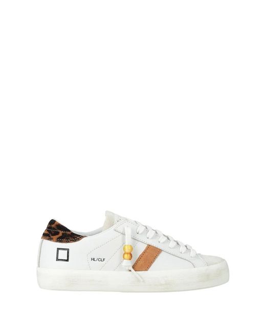 Date Hill Low Calf in het White