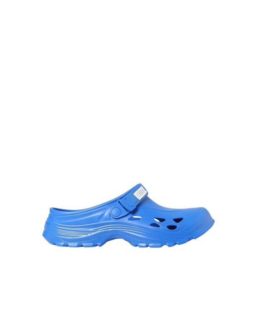 Suicoke Blue Clogs for men