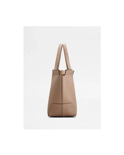 Tod's Brown Shopping Bags