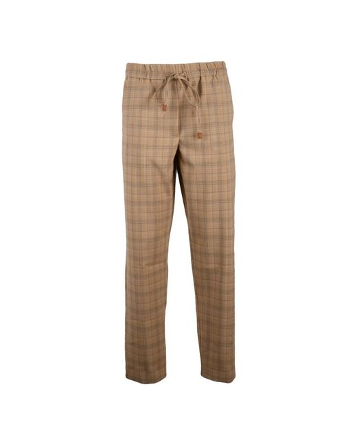 Marella Natural Straight Trousers