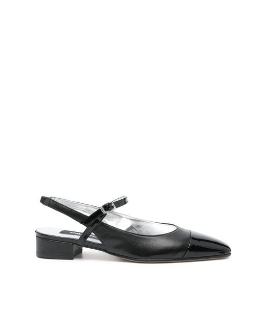 CAREL PARIS Black Ballerina Shoes