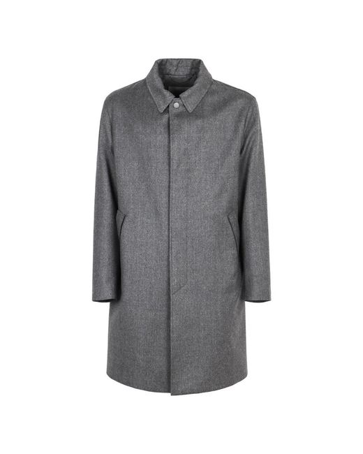 Canali Jassen ,Grijs ,Wol 3-In-1 Impeccabile Wollen Carcoat in het Gray voor heren